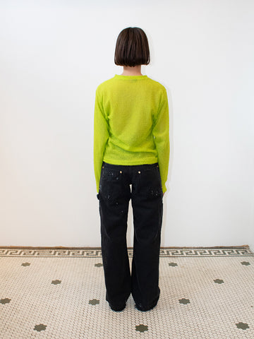 Gnuhr Shag Sweater, Lime - Stand Up Comedy