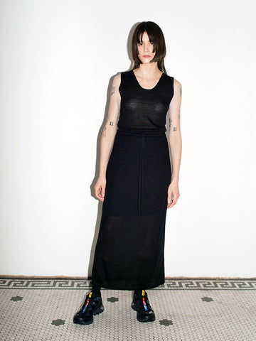 Lauren Manoogian Superfine Layer Skirt, Black - Stand Up Comedy
