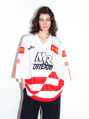 Martine Rose Oversized Football Top - Stand Up Comedy