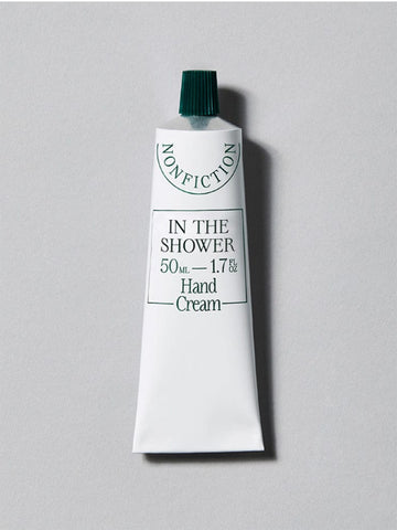 Nonfiction Hand Cream, In the Shower