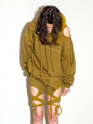 Ottolinger Deconstructed Hoodie, Military Green - Stand Up Comedy