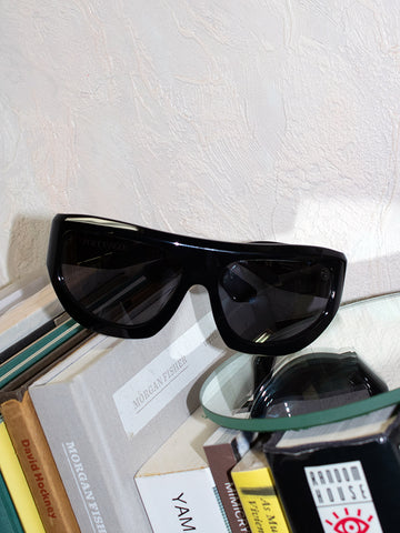 Port Tanger Dost Sunglasses, Black/Black - Stand Up Comedy