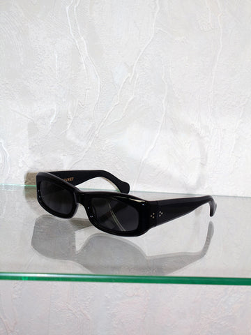 Port Tanger Saudade Sunglasses, Black/Black - Stand Up Comedy