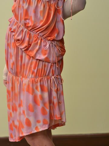 danbi Lumi Jellyfish Dress, Tangerine - Stand Up Comedy