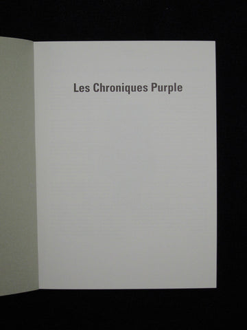 Les Chroniques Purple - Stand Up Comedy