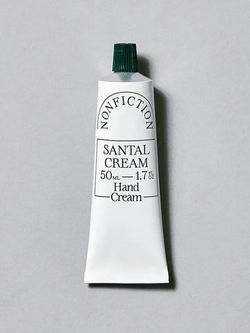 Nonfiction Hand Cream, Santal Cream