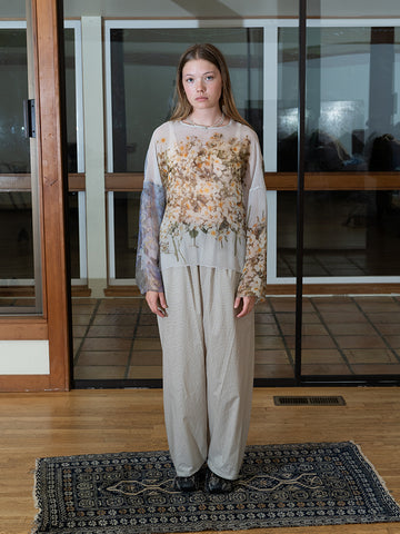 Anntian Chiffon Silksweater