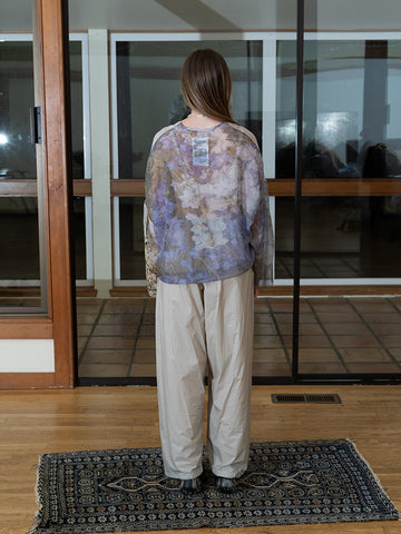 Anntian Chiffon Silksweater