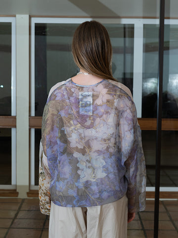 Anntian Chiffon Silksweater