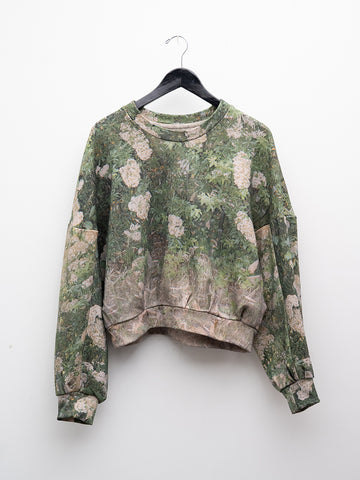 Anntian Sweatshirt, Bouquet Print Q