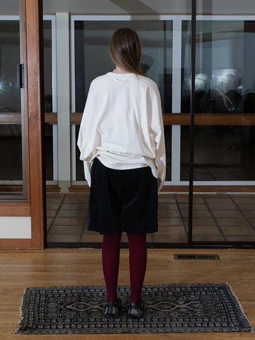 Anntian Sweatshirt, Trompe l'Oeil Veggie Drawing
