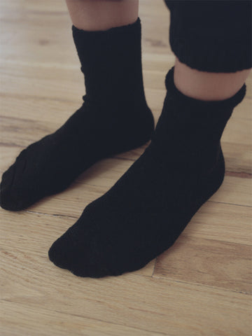 Baserange Buckle Overankle Sock, Black