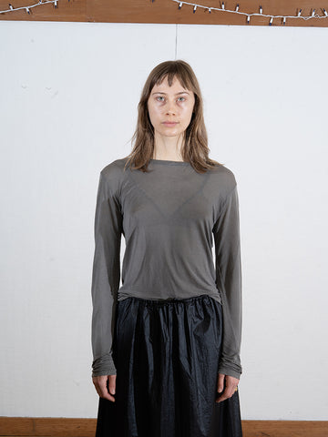 Baserange Long Sleeve Tee, Gilda Grey
