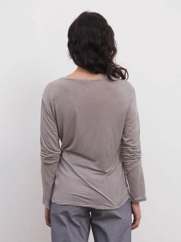 Baserange Long Sleeve Tee, Gilda Grey
