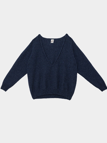 Baserange Soar V-Neck, Navy