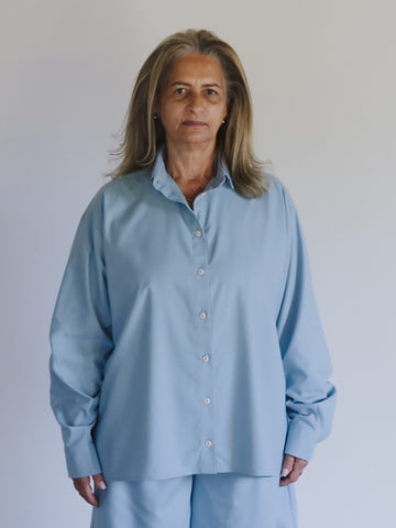 Baserange Wild Shirt, Seri Blue