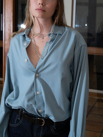 Vanya Sundari Link Necklace, Long (Skinny)
