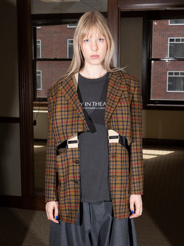 Bless/Stand Up Comedy Demimoore Deux Pieces, Dark Check