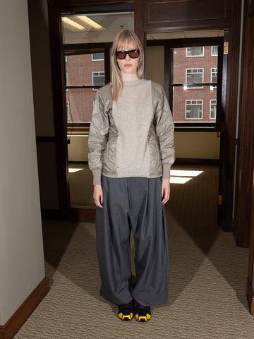 Bless Liningknitter Sweater, Beige