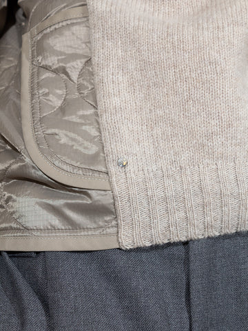Bless Liningknitter Sweater, Beige
