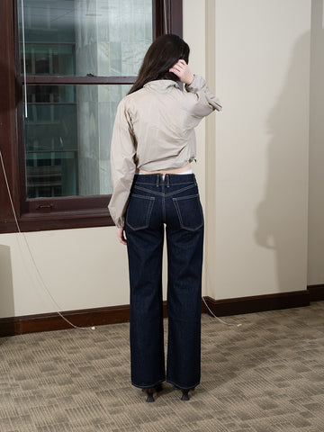 Dresen Notch Trouser, Indigo - Stand Up Comedy