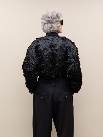Alpha Industries x Cecilie Bahnsen MA-1 CR Laser Cut Bomber Jacket - Stand Up Comedy