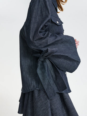 Cecilie Bahnsen CBCoral Shirt, Denim