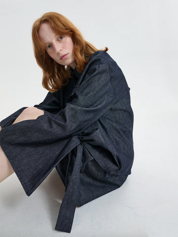 Cecilie Bahnsen CBCoral Shirt, Denim