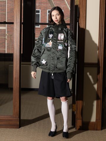 Alpha Industries x Cecilie Bahnsen N-2B Patch Jacket - Stand Up Comedy