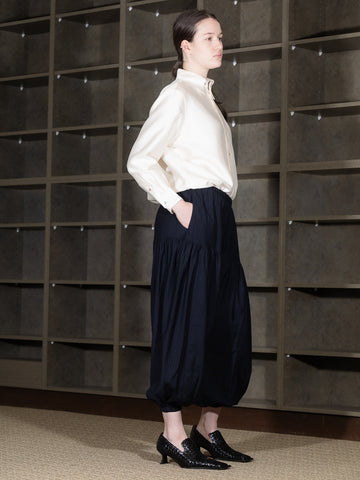 Chelsea Mak Rain Jogger, Pinstripe