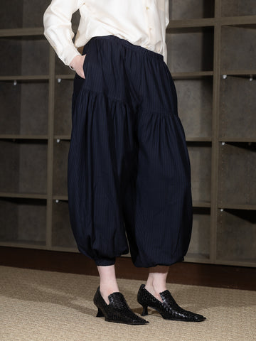 Chelsea Mak Rain Jogger, Pinstripe