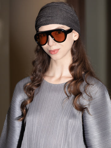 Lauren Manoogian Plisse Headwrap - Stand Up Comedy