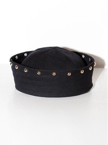 KkCo x Clyde Rivet Sailor Hat, Onyx