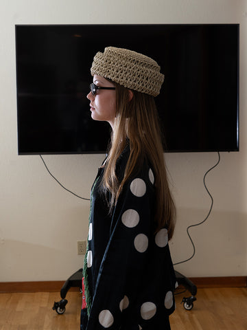 Clyde Toyo Roller Hat, Smoke