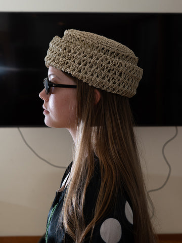 Clyde Toyo Roller Hat, Smoke
