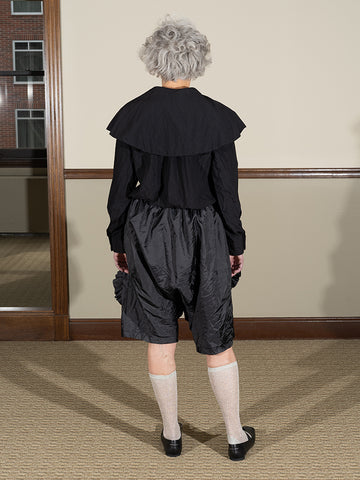 Comme des Garçons Flower Shorts, Black - Stand Up Comedy
