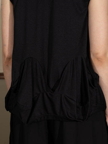 Comme des Garçons Trapeze Top, Black - Stand Up Comedy