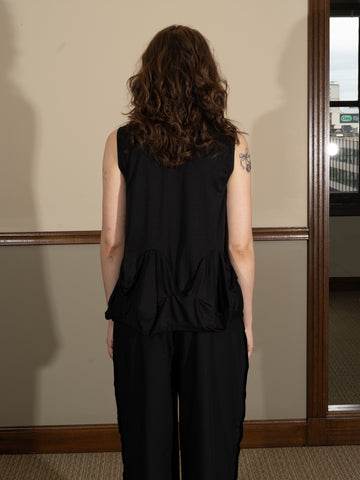 Comme des Garçons Trapeze Top, Black - Stand Up Comedy