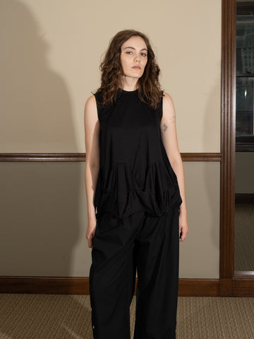 Comme des Garçons Trapeze Top, Black - Stand Up Comedy