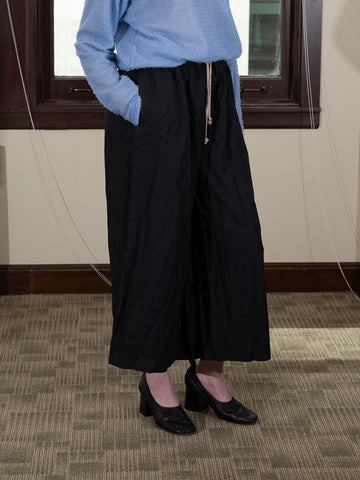 Comme des Garçons Creased Trouser, Black - Stand Up Comedy