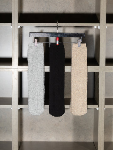 Cosmic Wonder Cable Knit Socks, Beige