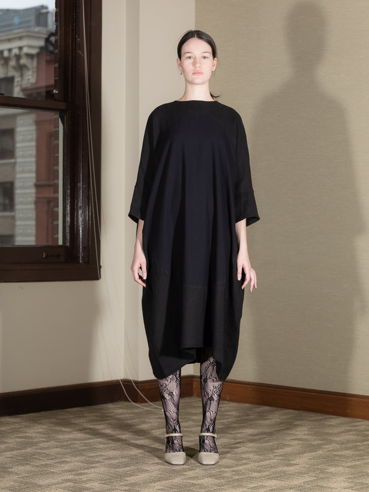 Cosmic Wonder Linen/Wool and Cotton/Cashmere Dress at Stand Up Comedy