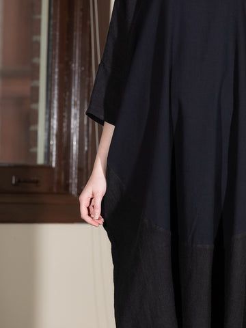 Cosmic Wonder Linen/Wool and Cotton/Cashmere Dress