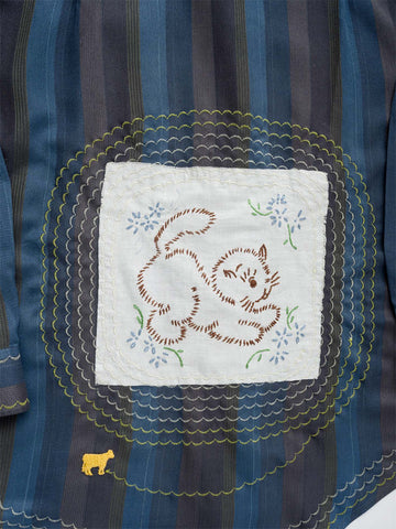 Cute Tender Memory Farm Cat Button Up