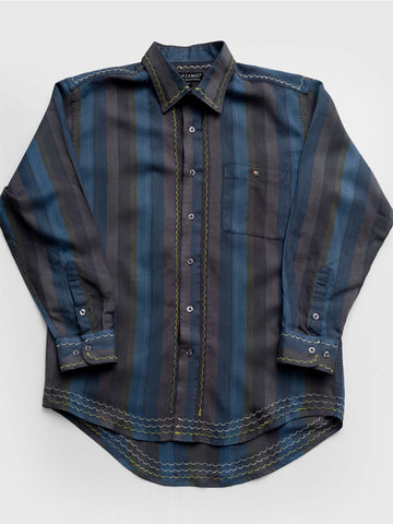 Cute Tender Memory Farm Cat Button Up