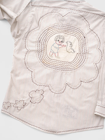 Cute Tender Memory Memory Button Up