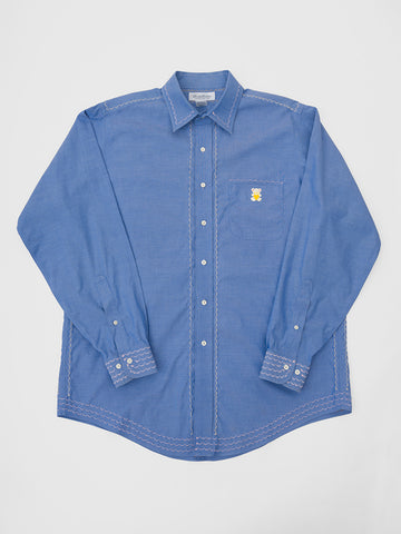 Cute Tender Memory Mini Pup Button Up