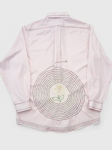 Cute Tender Memory Pink Fae Button Up - Stand Up Comedy