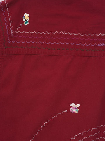 Cute Tender Memory Protected Fae Button Up