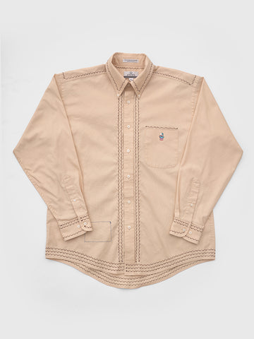 Cute Tender Memory Protected Sleep Button Up